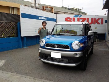 クロスビー ＨＹＢＲＩＤ ＭＺ☆御納車☆致しました♪♪♪